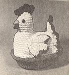 Annie's Attic Chicken Crow-Chet: Henrietta Bun Warmer