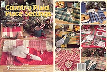 Country Plaid Place Settings