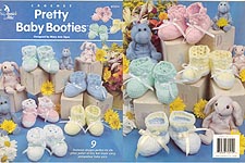 Annie's Attic Pretty Baby Booties