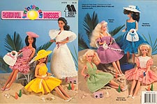 Annie's Attic Fashion Doll Fun In the Sun Dresses