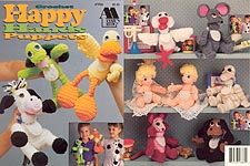 Annie's Attic Crochet Happy Hands Puppets