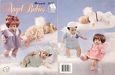 Crochet Angel Babies, outfits for 12-inch baby dolls.
