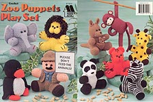 Annie's Attic Zoo Puppets Play Set