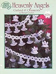 ASN White Christmas Collection: Heavenly Angels Garland & Ornaments in Thread Crochet