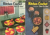Coats & Clark Book No. 304: Kitchen Crochet featuring "Speed- Cro- Sheen"