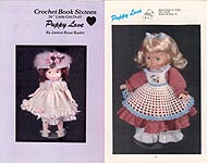 Janice Rose Rader Crochet Book Sixteen: Puppy Love for a 16" Little Girl Doll