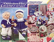  Annies Quick & Easy Crochet To Go #109, Feb - Mar 1998