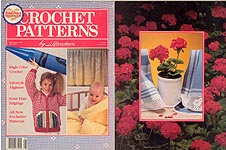 Crochet Patterns by Herrschners, July/ Aug 1990
