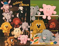 Annie's Attic Animal Pillows