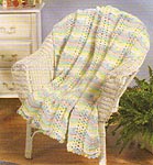 Herrschners Double Shell Ripple Baby Afghan