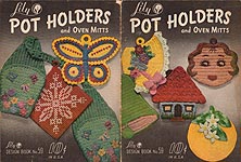 Lily Design Book No. 59: Pot Holders and Oven Mitts