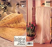 Knitting With Style from Simplicity: 0467 Jiffy Afghans to Knit