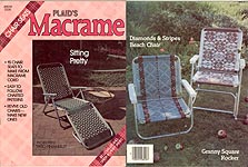 Plaid's Macrame Sitting Pretty Chair Seats