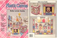 Plaid's Plastic Canvas Collection: Baby Loves Teddy