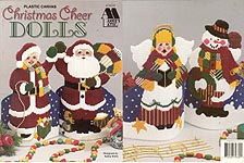 Annie's Attic Plastic Canvas Christmas Cheer Dolls