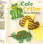Annie's lastic Canvas Cute Critters Note Holders
