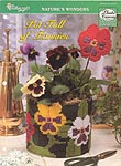 TNS Plastic Canvas Collector's Series Pot Full of Pansies