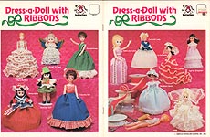 Mangelsen's Dress- A- Doll with Ribbons