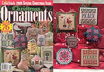Just Cross Stitch 2008 Special Christmas Issue: Christmas Ornaments